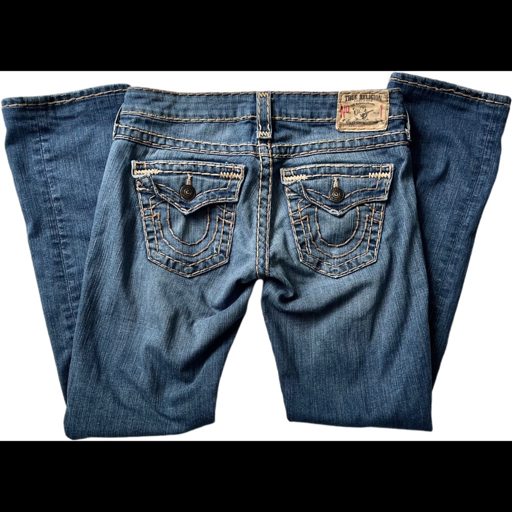 TRUE RELIGION WOMEN’S JEANS 26 BILLY SUPER T